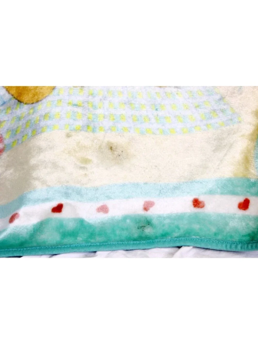 Y2K Tweety Plush Baby Blanket Looney Tunes Bird Crib Picnic Butterfly Boy Girl